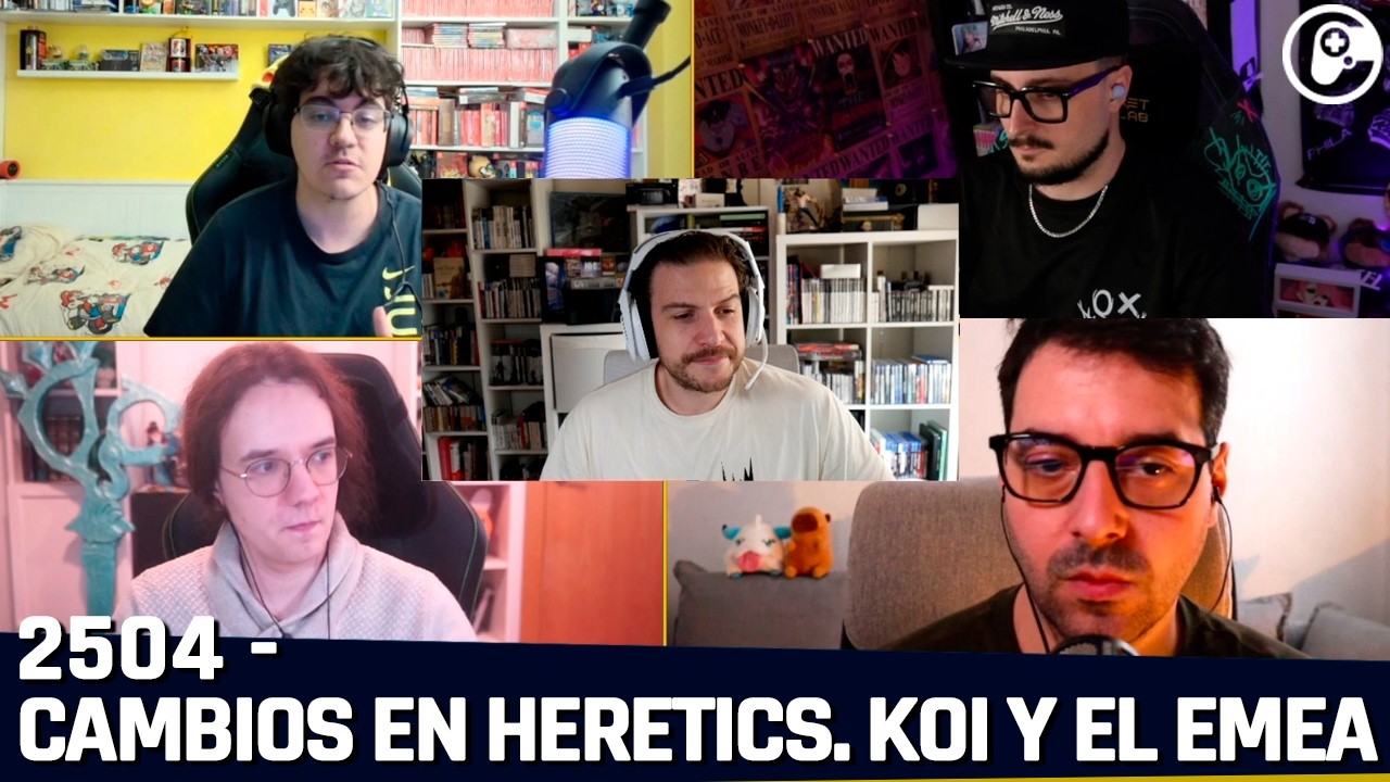 Esportmaníacos - Heretics cambia a Stend. Koi y el EMEA Masters. Amaño en LPL.