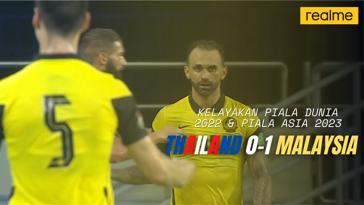 HARIMAU MASIH BELUM TUMBANG | THA 0-1 MAS | Kelayakan Piala Dunia 2022 & Piala Asia 2023 #realme8-5g