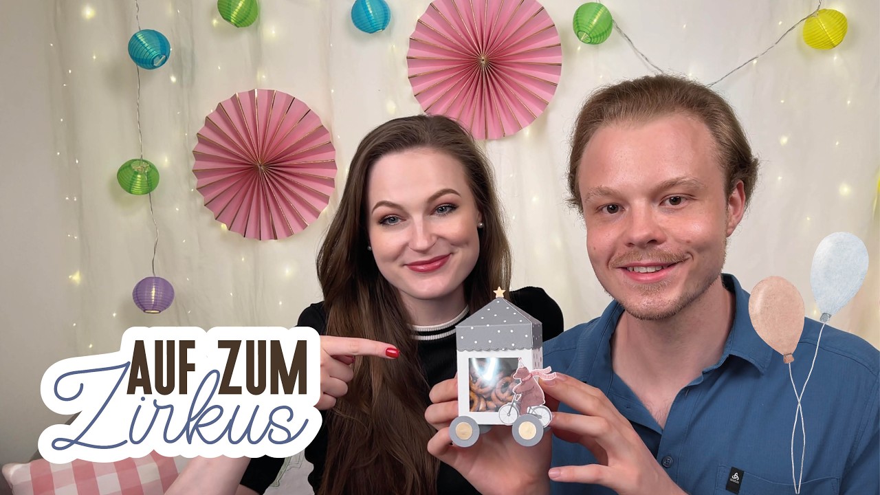 💕☕ TUTORIAL | bunter Zirkuswagen | CCMP #12 Juli 2025