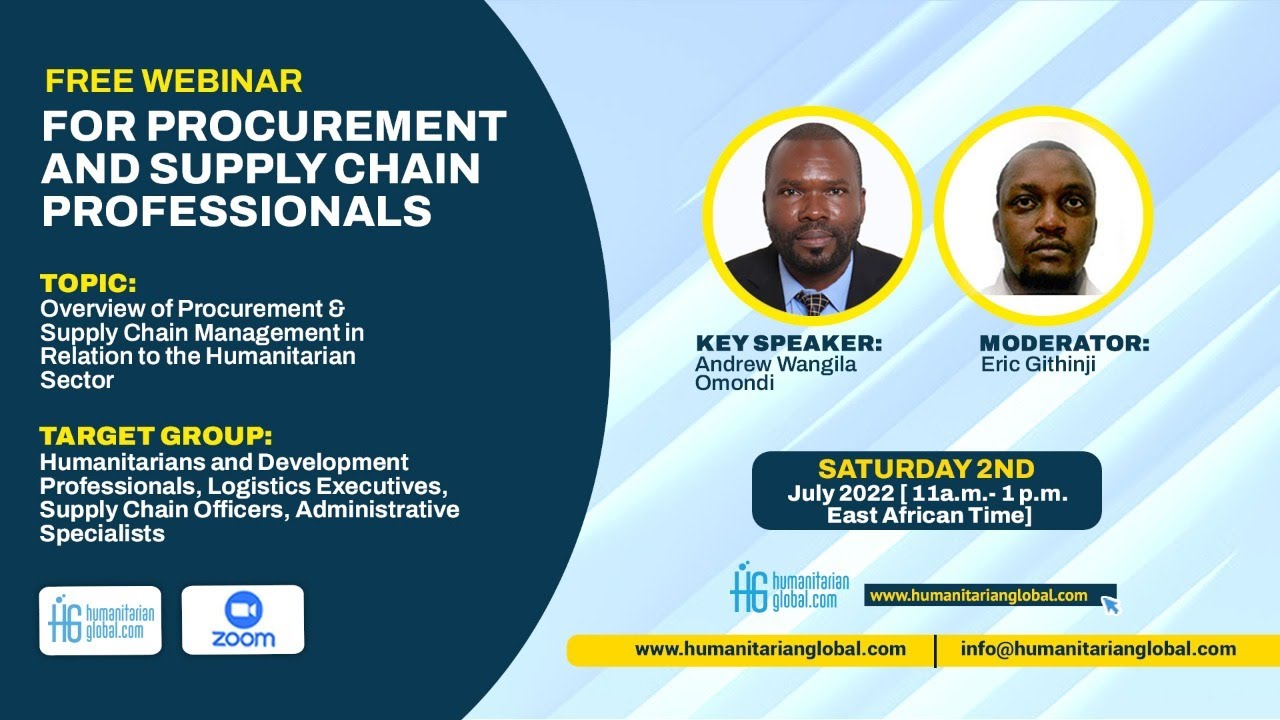 Role of Supply Chain and Logistics Management in Humanitarian Operations Ep 1 - Humanitarian Global