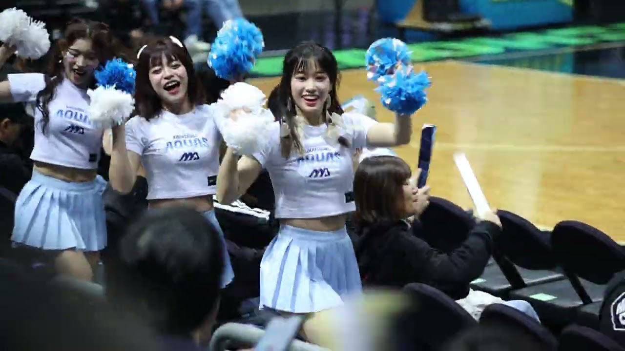 高雄全家海神啦啦隊（2026/1/7）@高雄巨蛋體育館 #cheerleader #aquamermaids #小菜 #糯米 