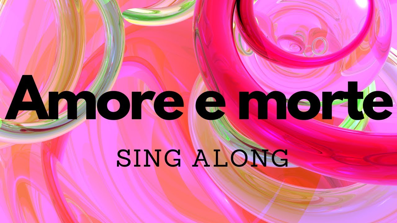 Amore e morte (Donizetti) | Lyrics | Sing Along | ABRSM | Trinity
