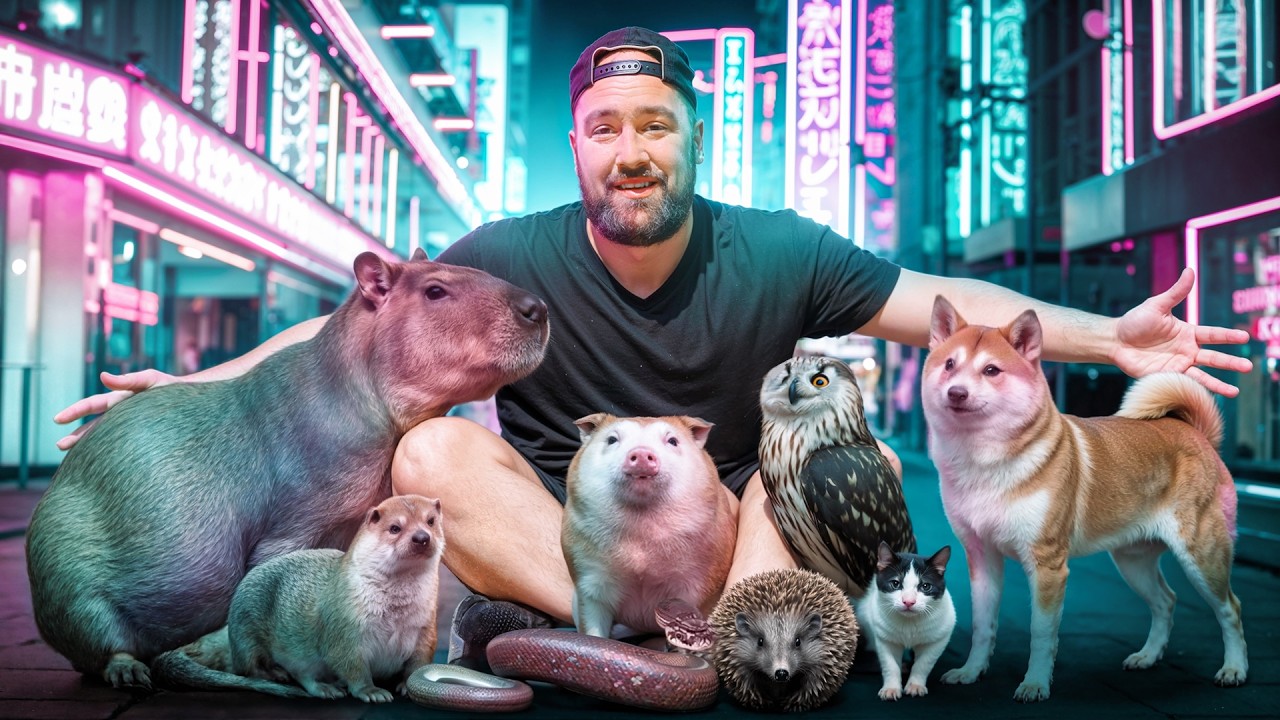 I Went to Every Animal Cafe in Tokyo!