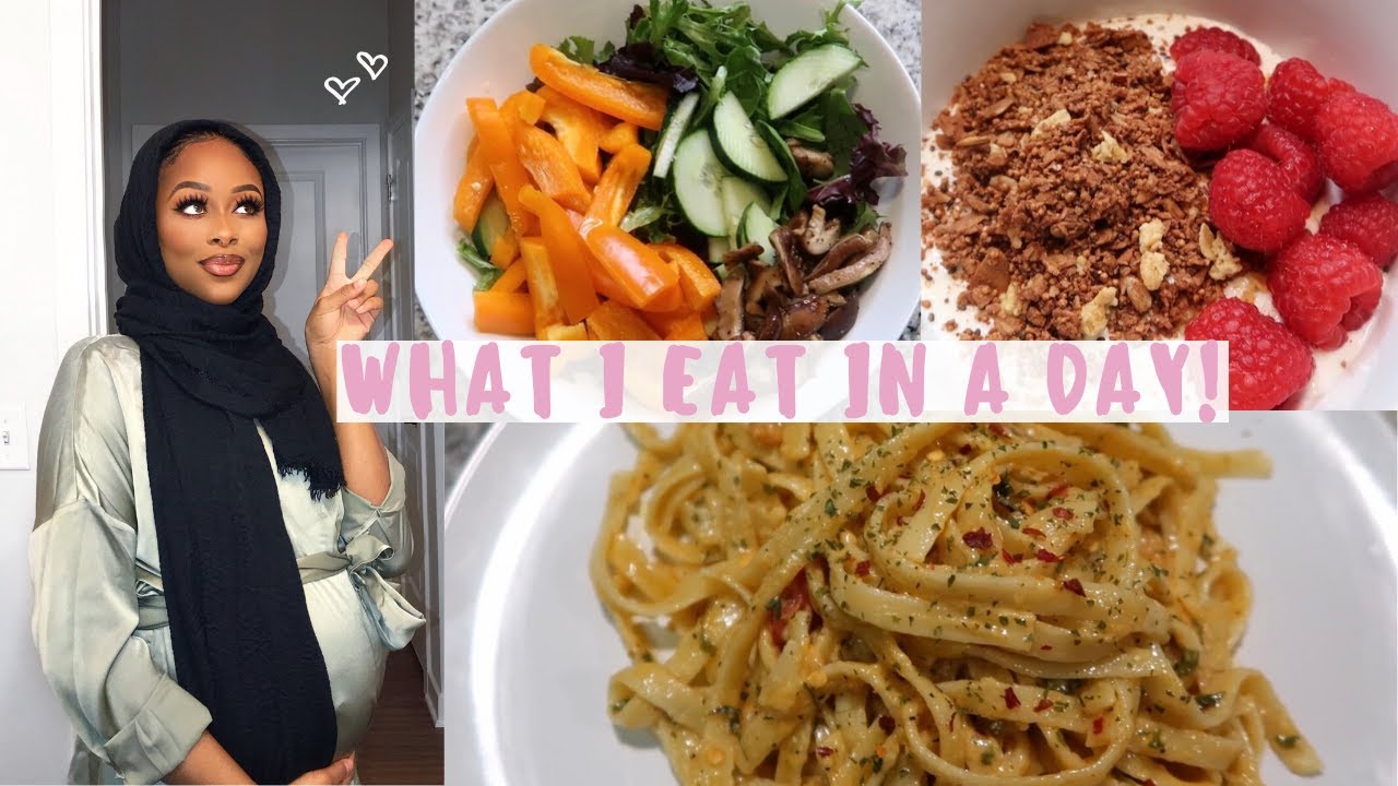 WHAT I EAT IN A DAY WHILE PREGNANT♡