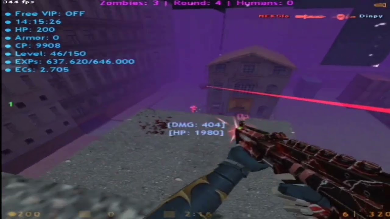 CS 1.6 - dp_assault_1337 - Dark Professional Nemesis Mod [344 Fps Gameplay]