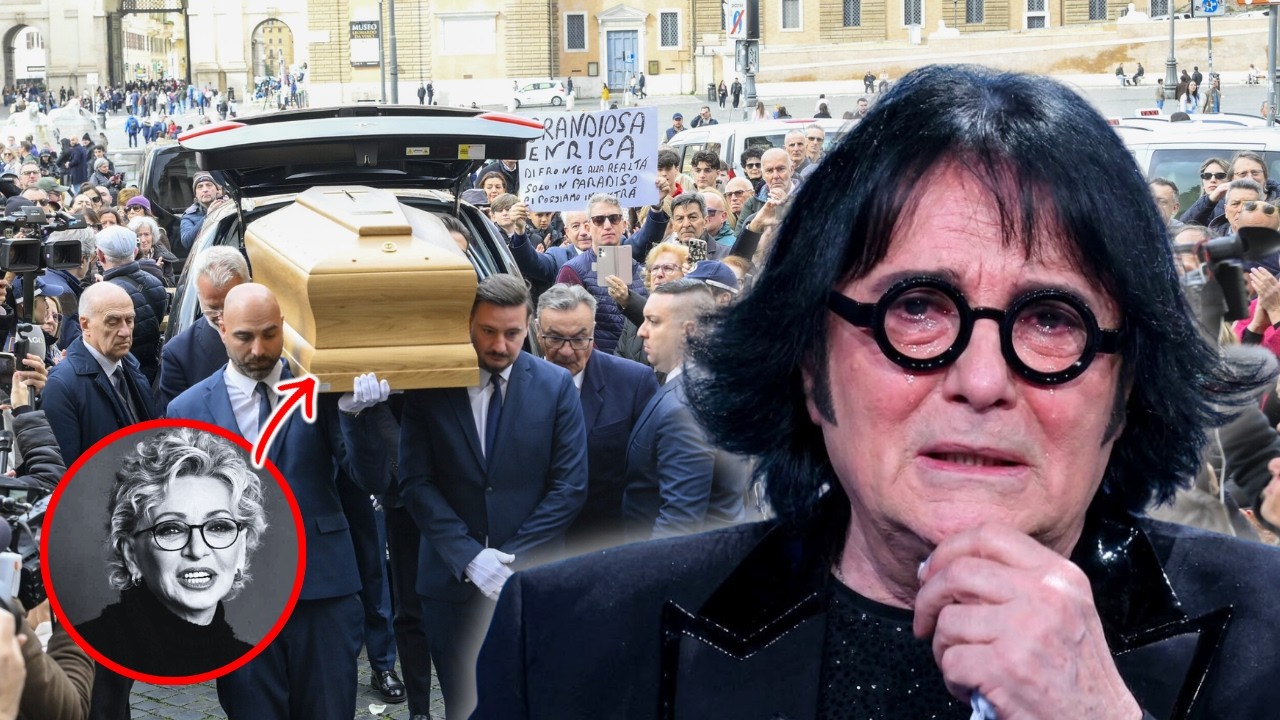 😢Renato Zero assente al funerale di Enrica Bonaccorti: 