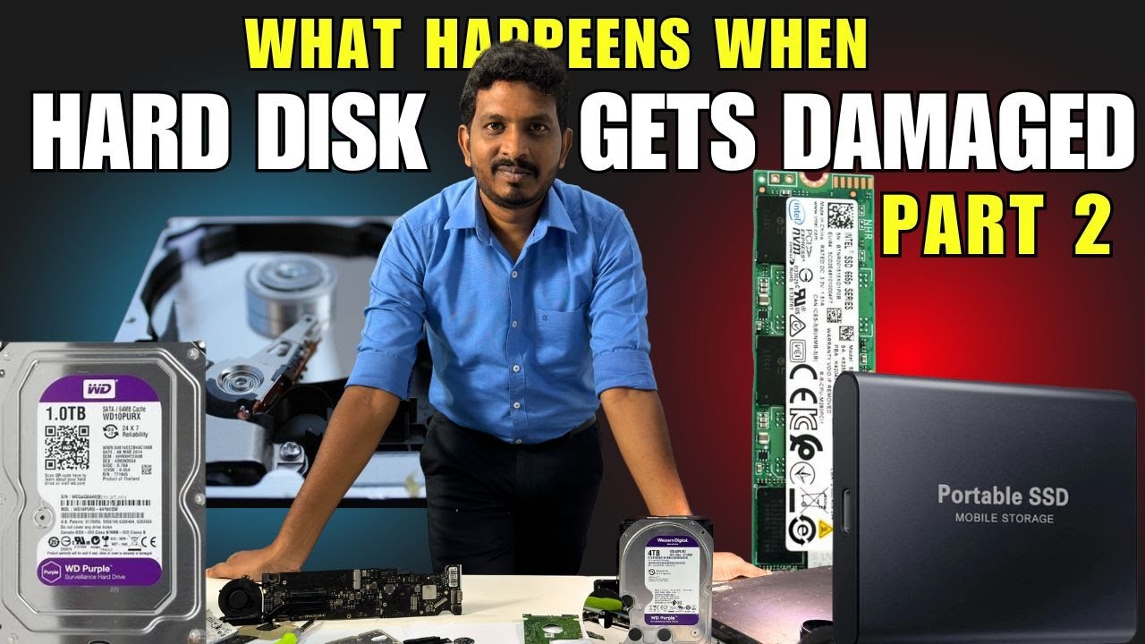 What happens inside the Hard disk when it gets Damaged🔥 | Part 2 | ICFix Services