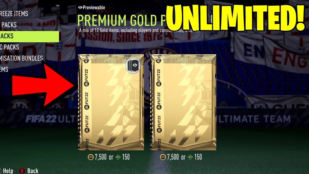 CAN YOU GET UNLIMITED PREVIEW PACKS IN FIFA?!