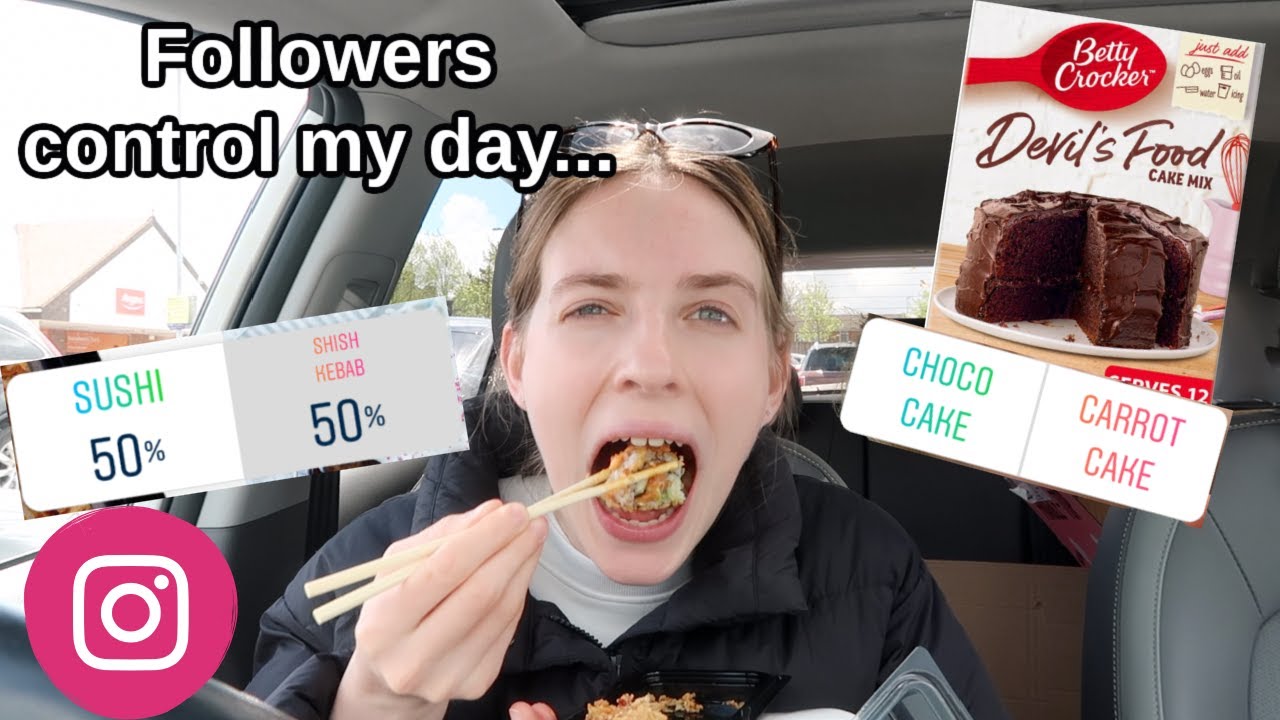 I let my Instagram followers control my day...