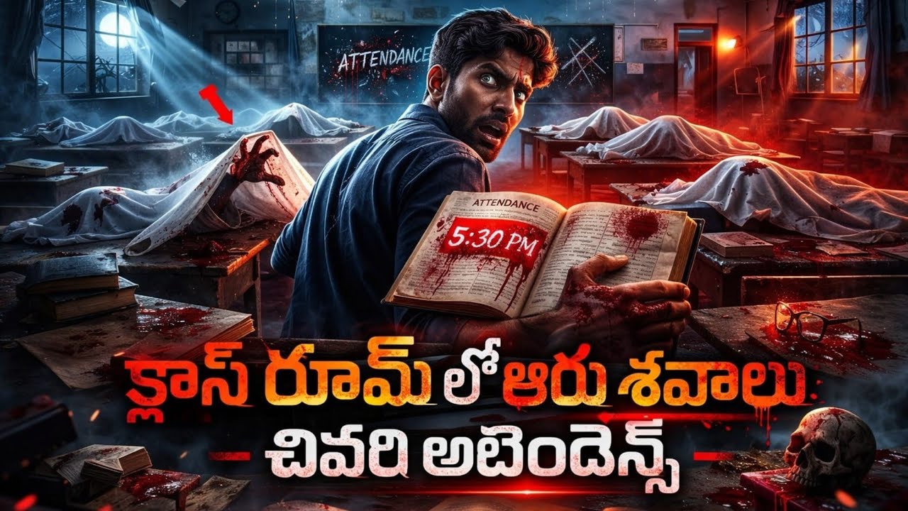 క్లాస్ రూమ్ లో ఆరు శవాలు - చివరి అటెండెన్స్ | 5:30 PM Horror Story Telugu