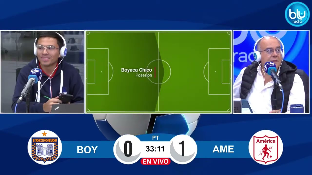 ¡GOOOL DE AMÉRICA DE CALI! Tilman Palacios abre el marcador 1-0 contra Boyacá Chicó