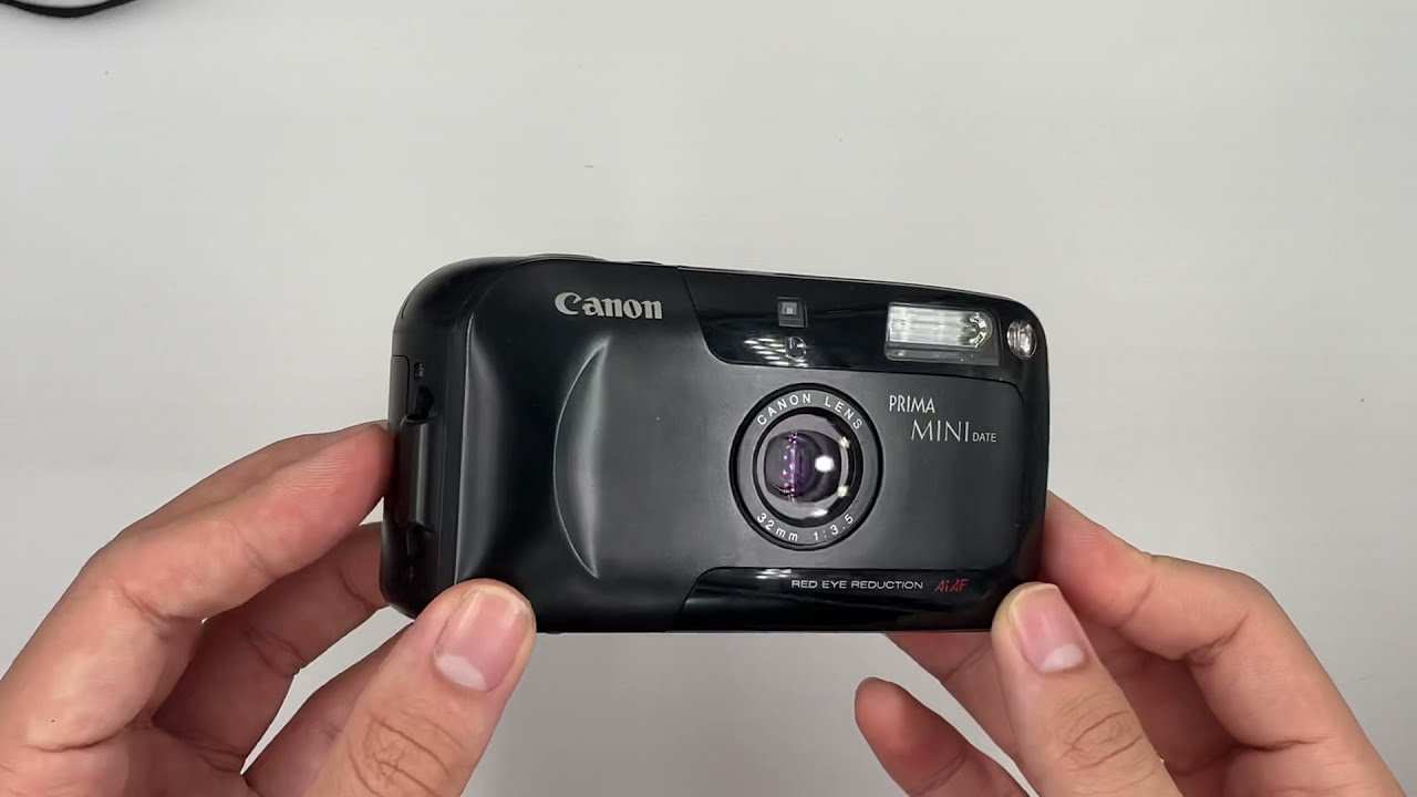 Canon Prima Mini Date | 35mm Film Camera Review & Test