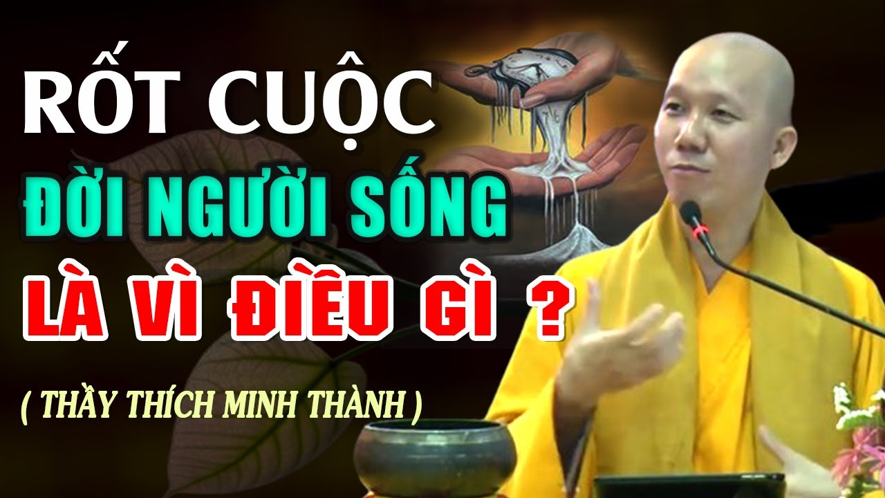 Rốt Cuộc Đời Người Sống Vì Điều Gì | Thầy Thích Minh Thành