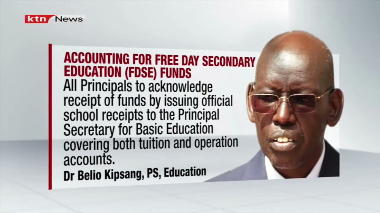 Stand off between principals and government as they demand for accountability of the school funds