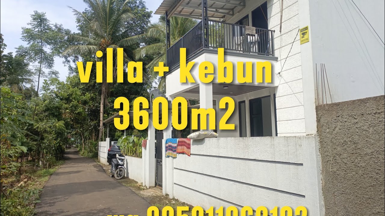 Lt 3600m2 shm + Ajb Harga Rp.1,5m Nego lokasi jasinga jalur tenjo