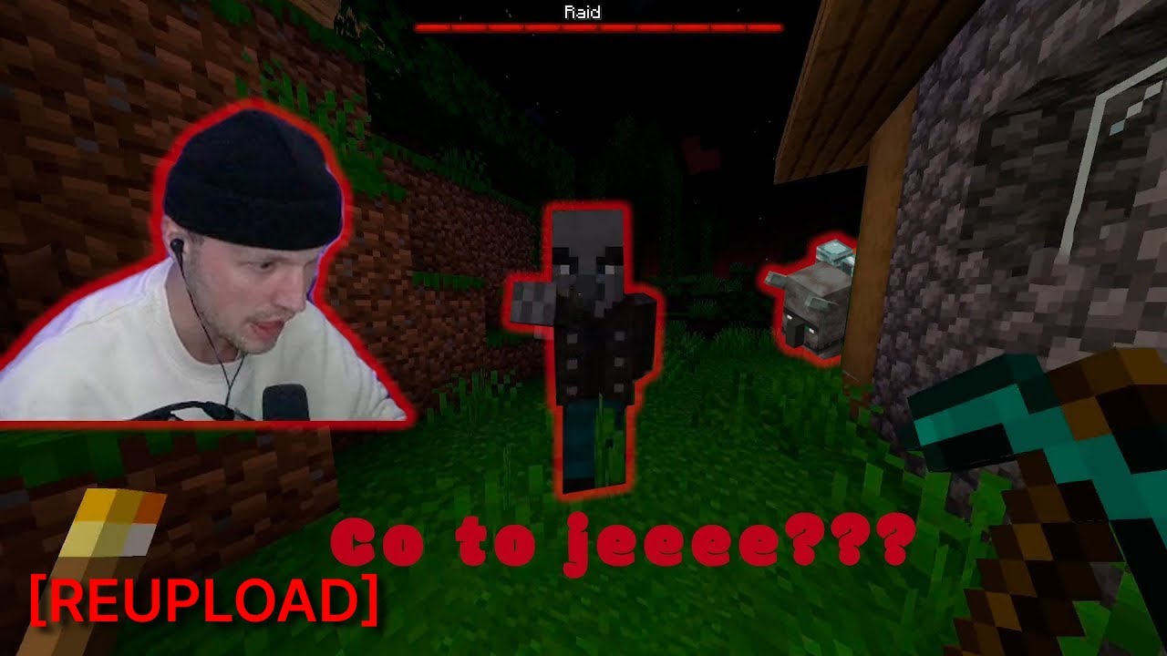 Viktor přežívá v jeskyni a poznává Pillagery [Viktor Sheen - Minecraft #2] - reupload