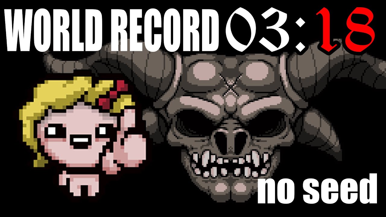 Maggy kills Mega Satan in 03:18 (World Record Speedrun)