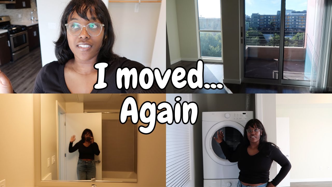 I moved.. Again: Empty Apartment Tour, 400 sq ft Studio in LA | Jeana A