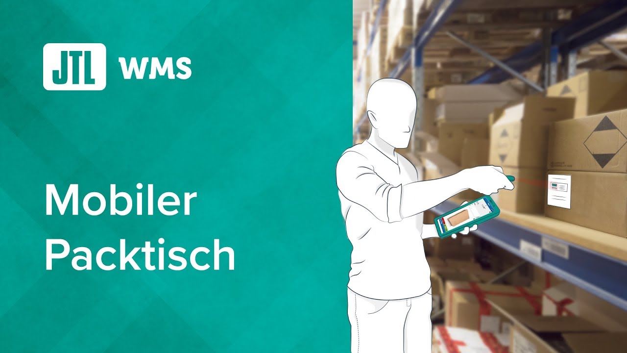 JTL WMS - Pick&Pack (ehemals: Mobiler Packtisch)