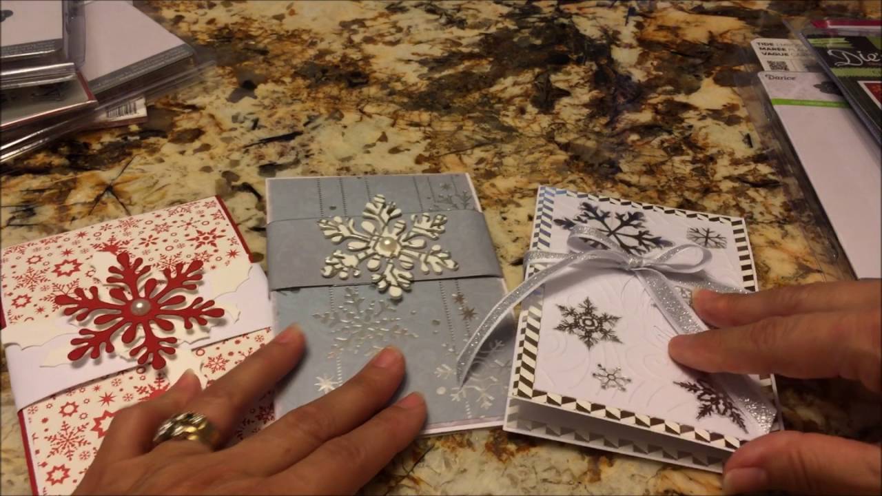 Twist Pop Up Christmas Card Using My Stash - 2016