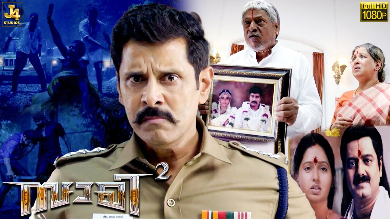 Son Vikram Comes to Know about his Real Parent - Saamy Square | Bobby Simha | Soori | J4Studios