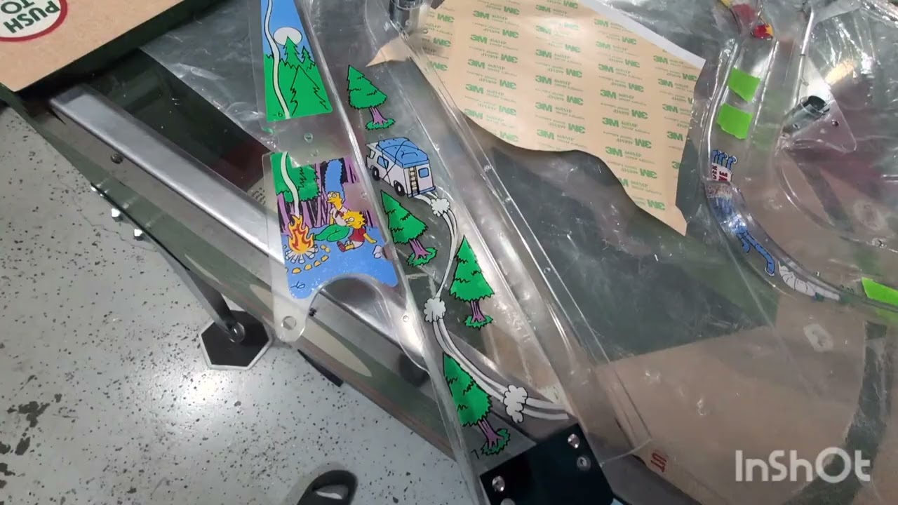 Data East Simpsons Pinball Reproduction Ramp Install