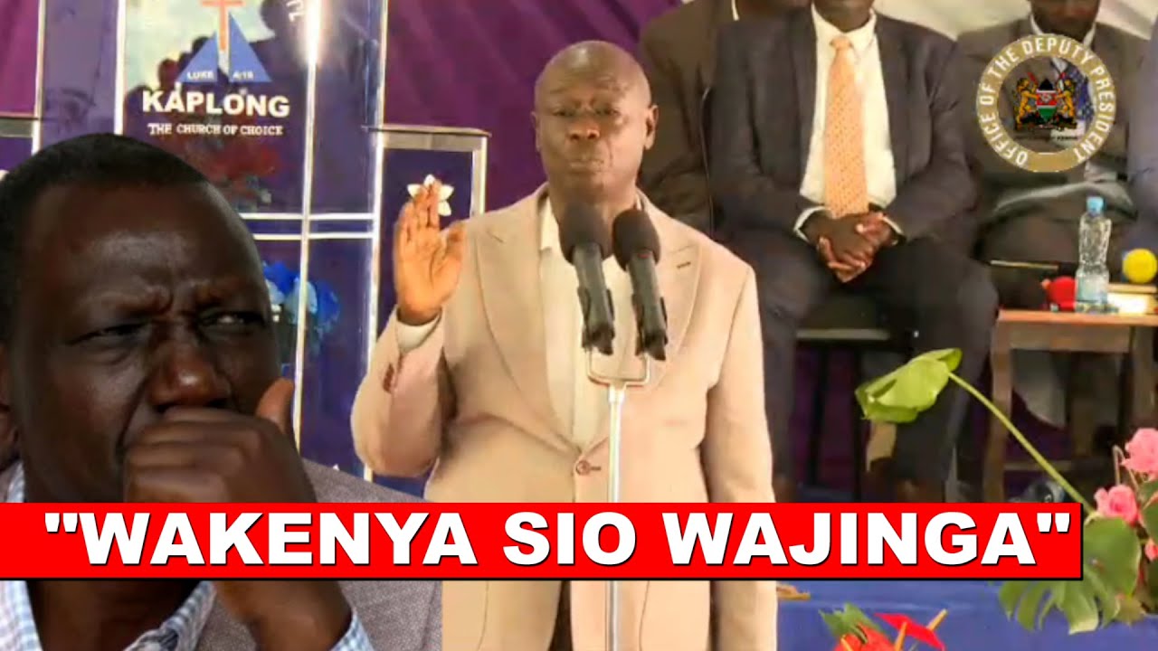 KIMEUMANA! Listen to what DP Gachagua told Ruto face to face in Bomet just hours after Maandamano!