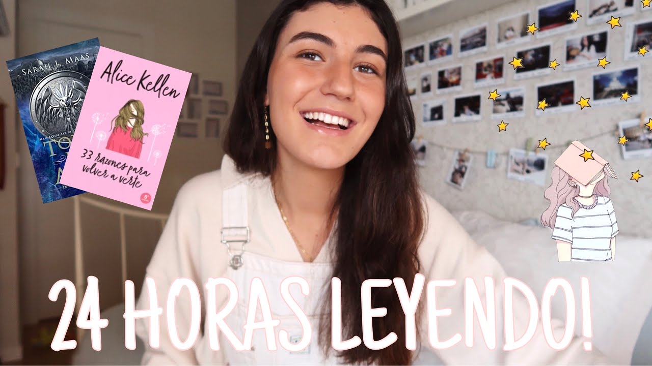 24 HORAS LEYENDO!  | Vlog literario: leer un día de cuarentena!
