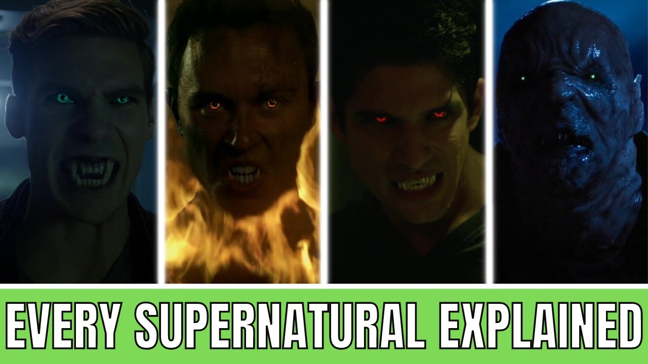 Every Supernatural Species In TEEN WOLF Explained | A Definitive Guide