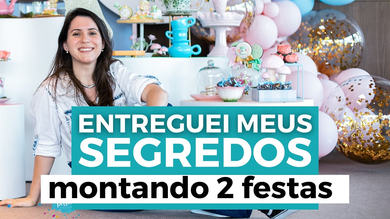 SEGREDOS REVELADOS | 2 festas cheias de tendência | Mania de Fita