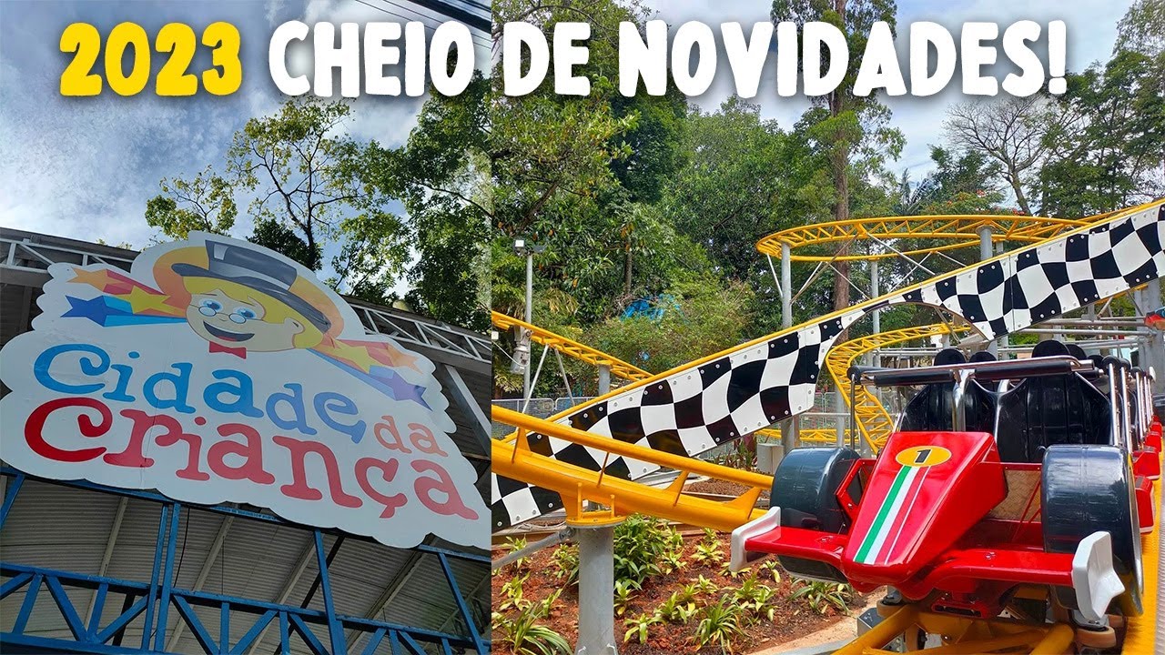 Cidade da Criança, em São Bernardo (SP), abre NOVAS MONTANHAS-RUSSAS e prepara novidades em 2023!