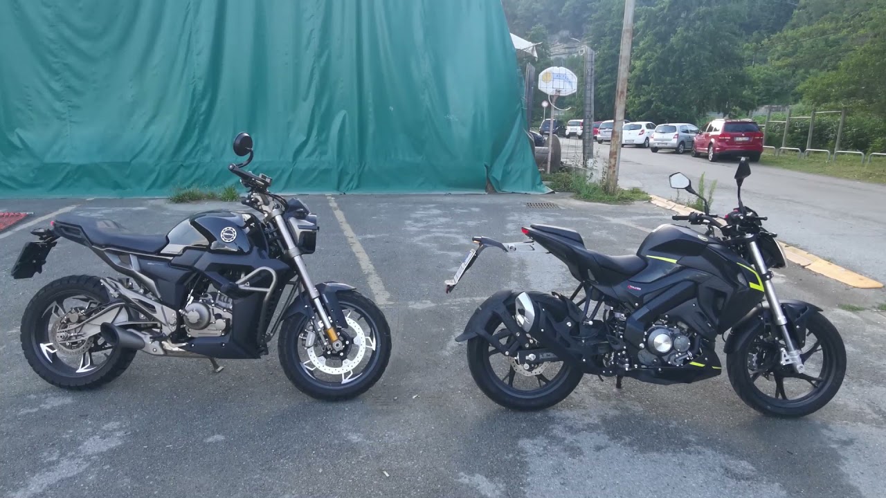 ZONTES 125  2021 /KEEWAY 2021       ~EXHAUST SOUND