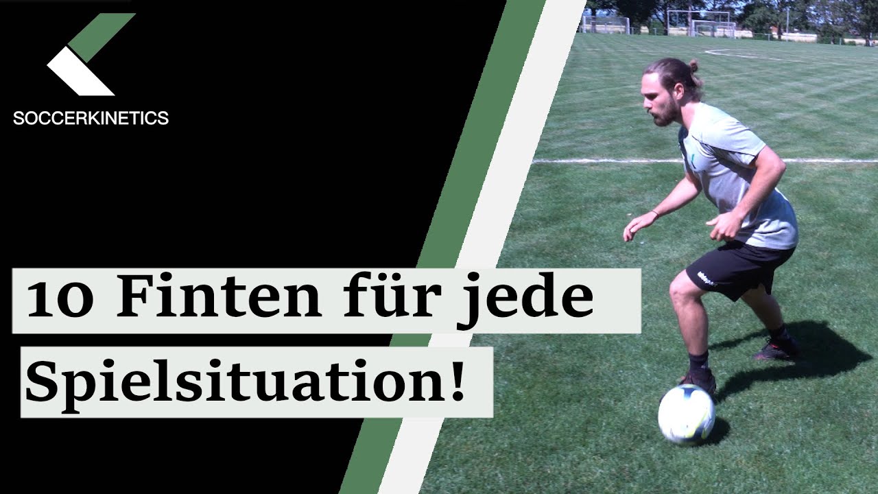 Die besten Finten und wann Du diese einsetzten kannst | Soccerkinetics