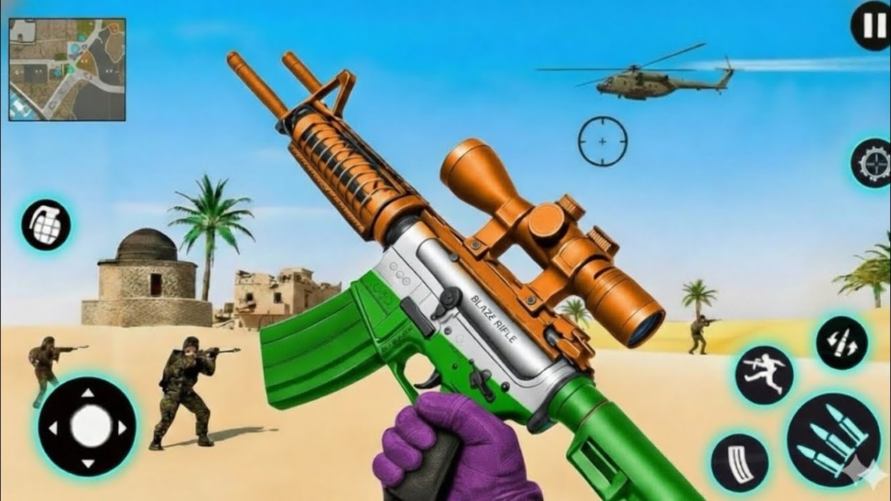 Call of Gun Strike : Fps Shooting Game — Android Gameplay Cs