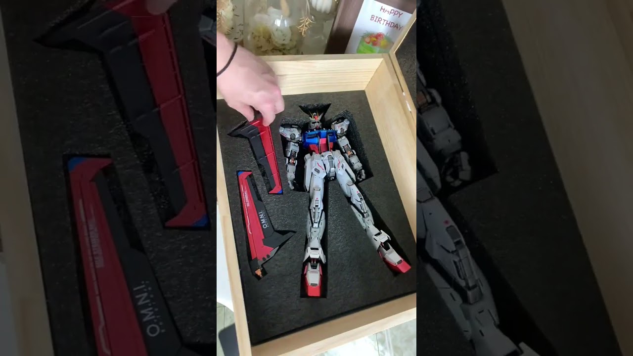 Keeping PG Perfect Strike Gundam in Box #gundam #gunpla #gunplacustom #gunplabuilder #gundamseed