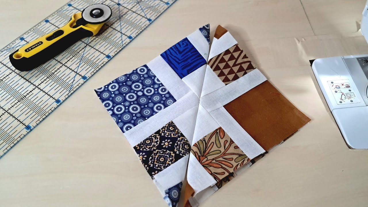 ( SMART IDEA )☀️ A Mind-Blowing Quilt BLOCK  IDEA Haven't Seen. Creative idea. 
