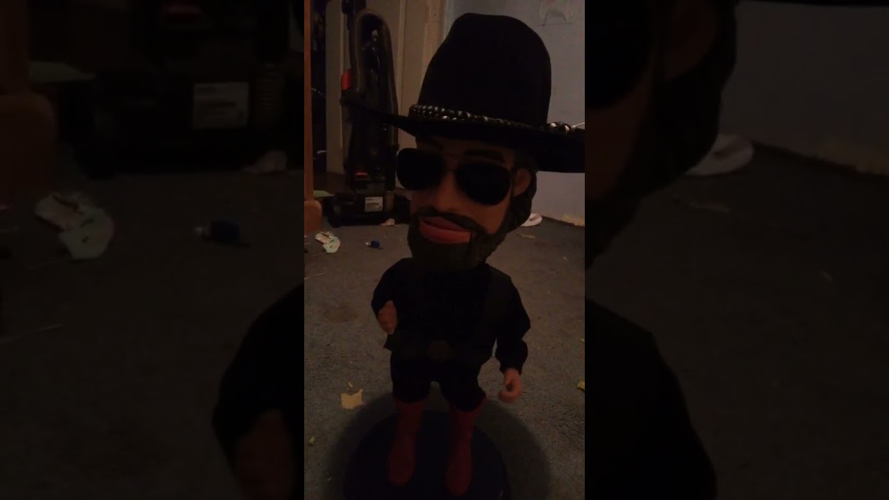 Gemmy pop culture series Hank Williams Jr 2002