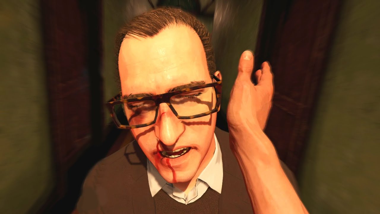 LE PEGO A UN HOMBRE CON ANTEOJOS en Defector VR