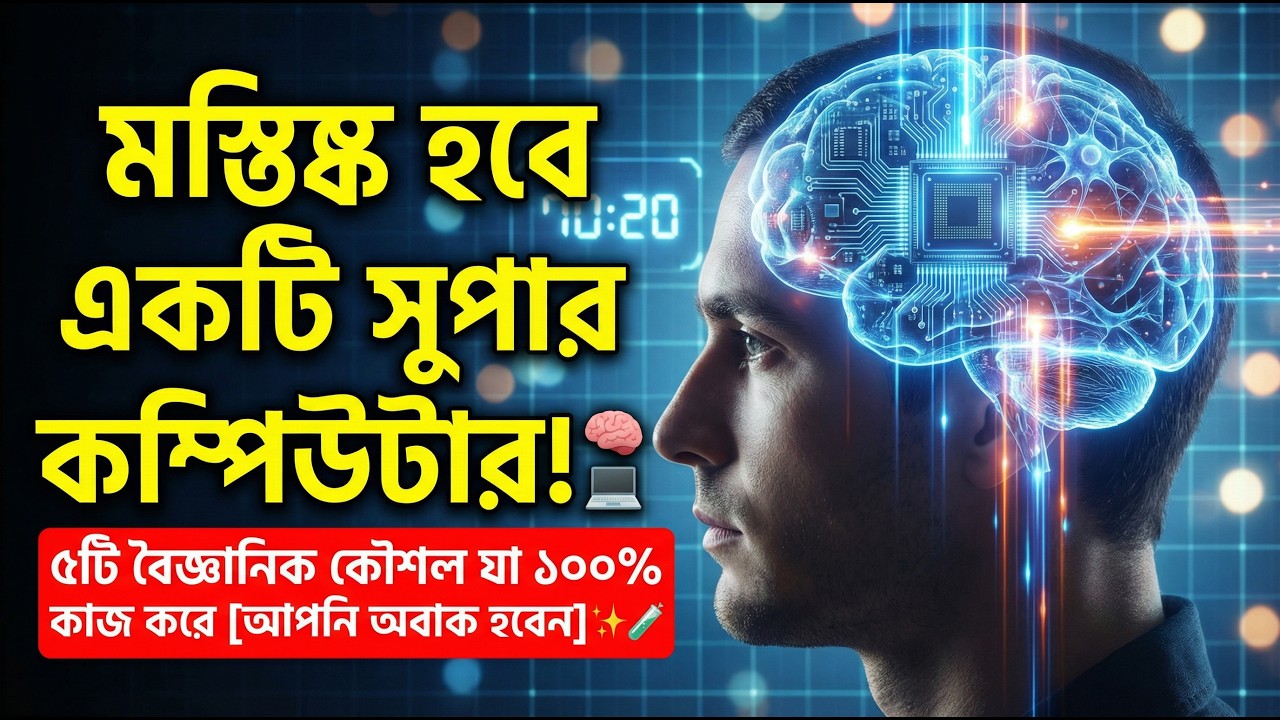 মস্তিষ্ক হবে কম্পিউটারের মতো 🧠