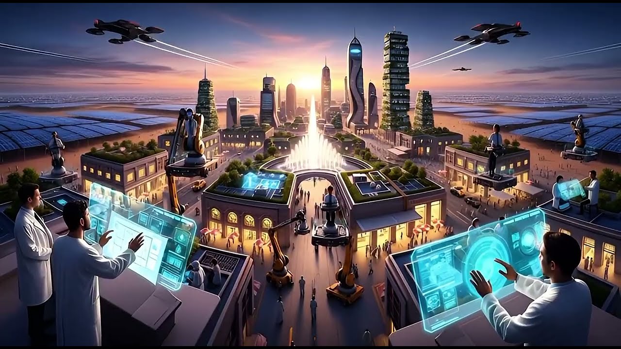 Life Inside a Perfect Futuristic Country | Qatar 2100 (4K Cinematic)