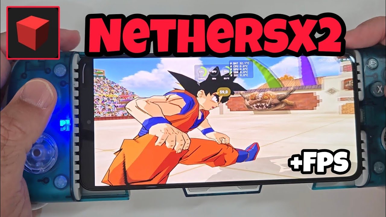 SAIU NOVA ATUALIZA&Ccedil;&Atilde;O NETHERSX2 EMULADOR DE PS2 PARA ANDROID TESTE JOGOS NA GPU MALI