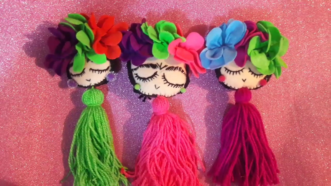 Llaveritos Frida muy faciles de hacer
