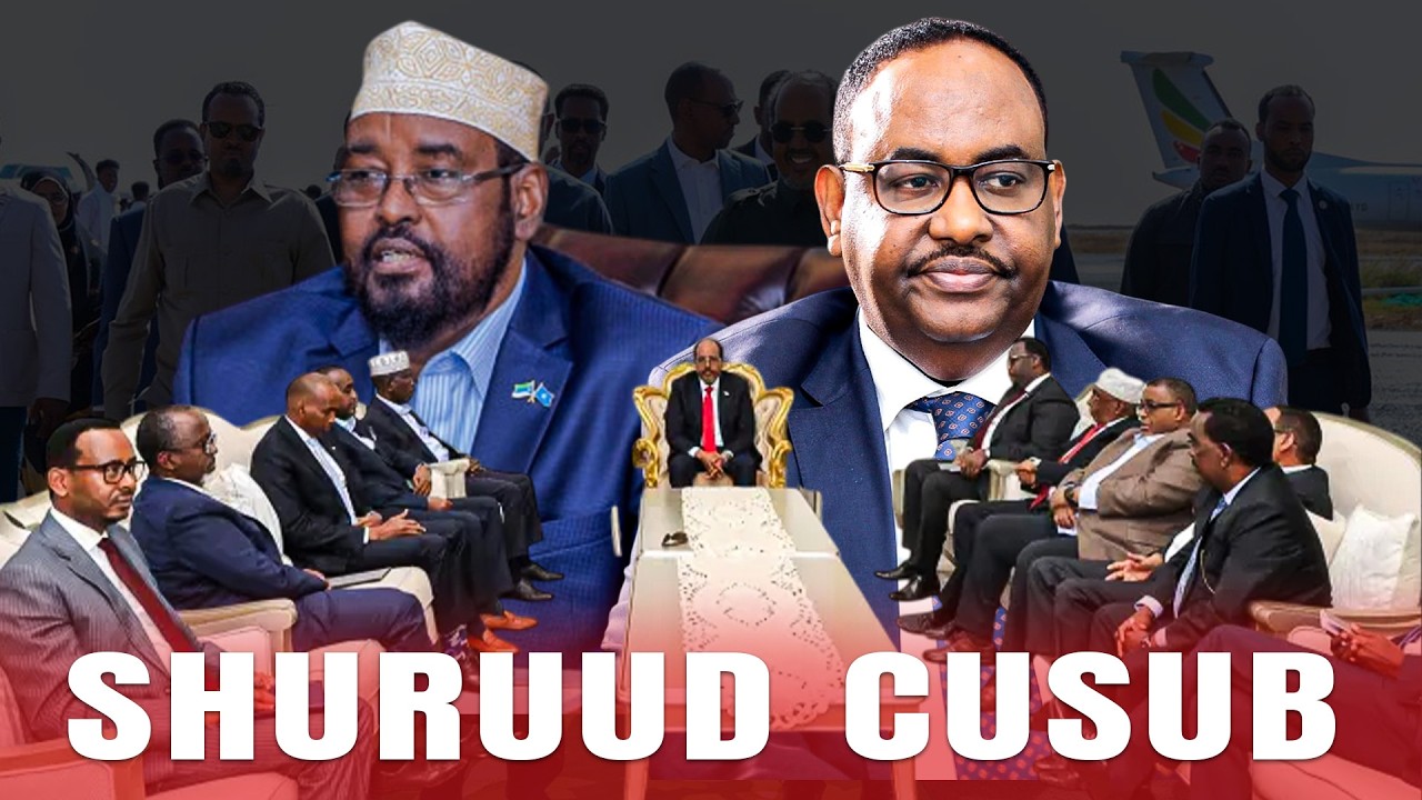DEG DEG: Mw Xasan Sh oo shuruud Cusub hordhigay & Axmed Madoobe & Deni oo diidan.
