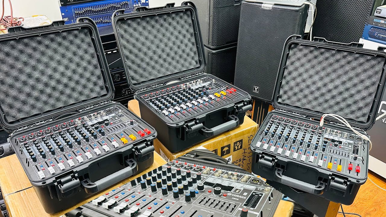 MIXER YAMAHA DB 08 - TÍCH HỢP CÔNG SUẤT, GỌN NHẸ MẠNH MẼ
