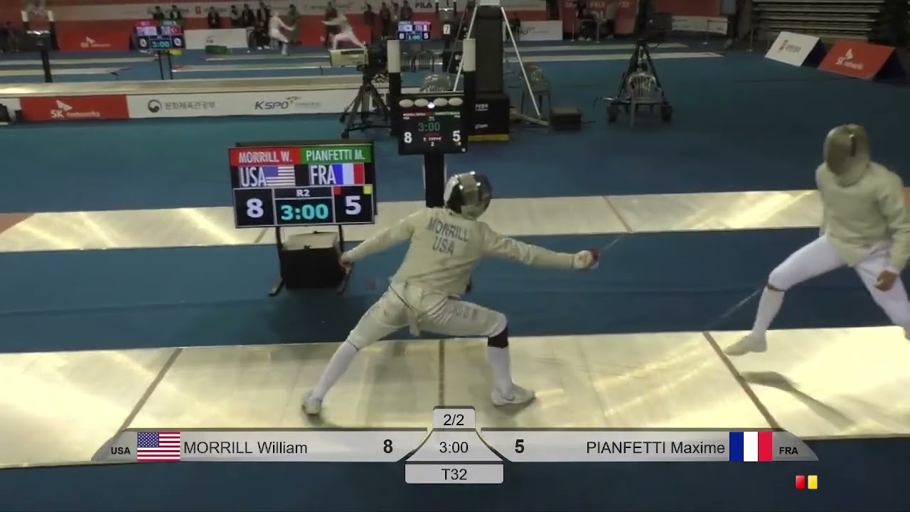 Seoul Grand Prix 2025 SMS - L32 - Will Morrill USA v Maxime Pianfetti FRA