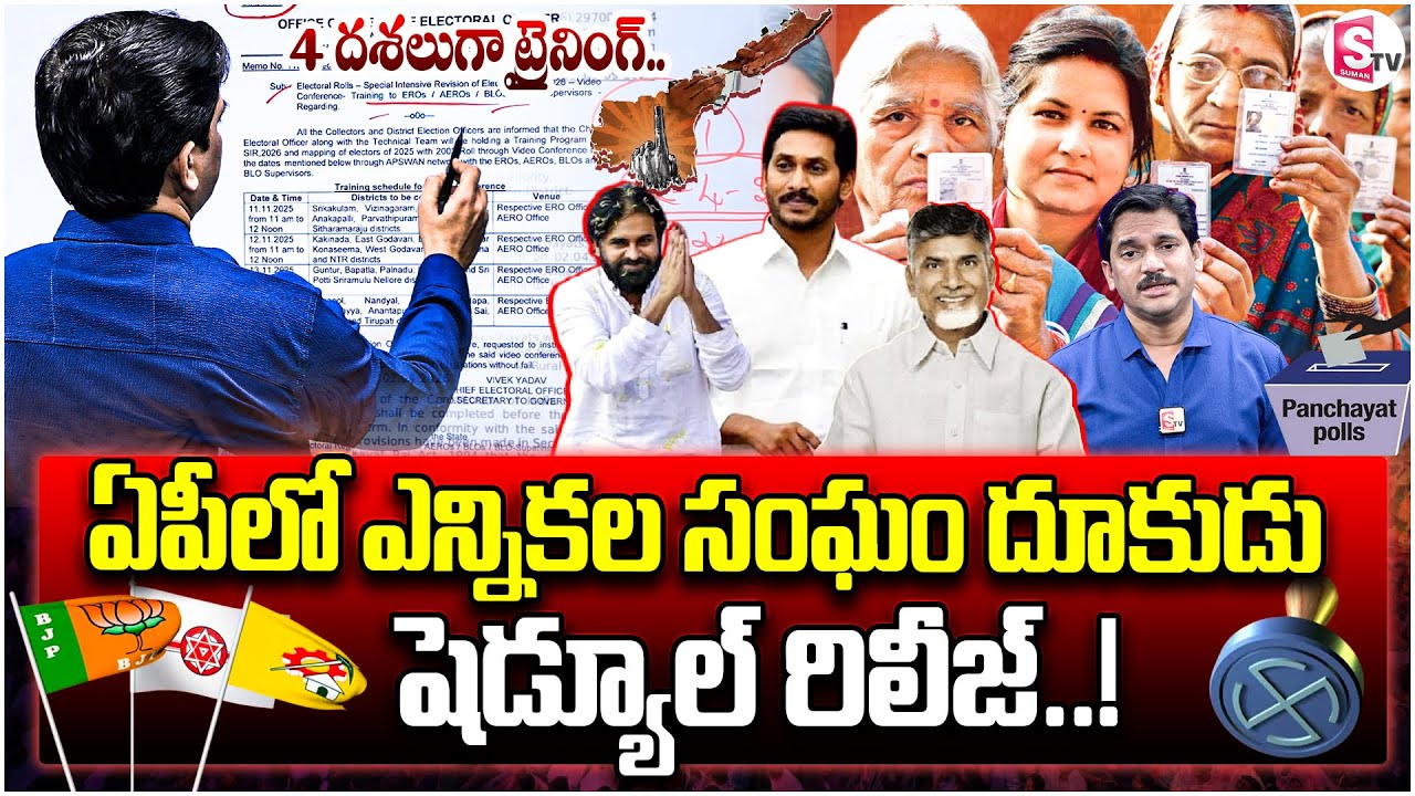 ఏపీలో ఎన్నికల సంఘం దూకుడు | AP Election Commission Takes Key Decision On Local Body Elections