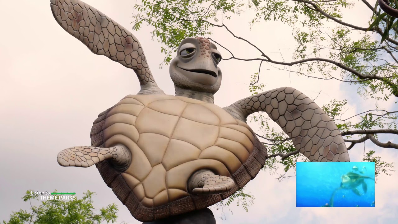 Walt Disney Studios Paris - Crush´s Coaster Safety Video EN / FR