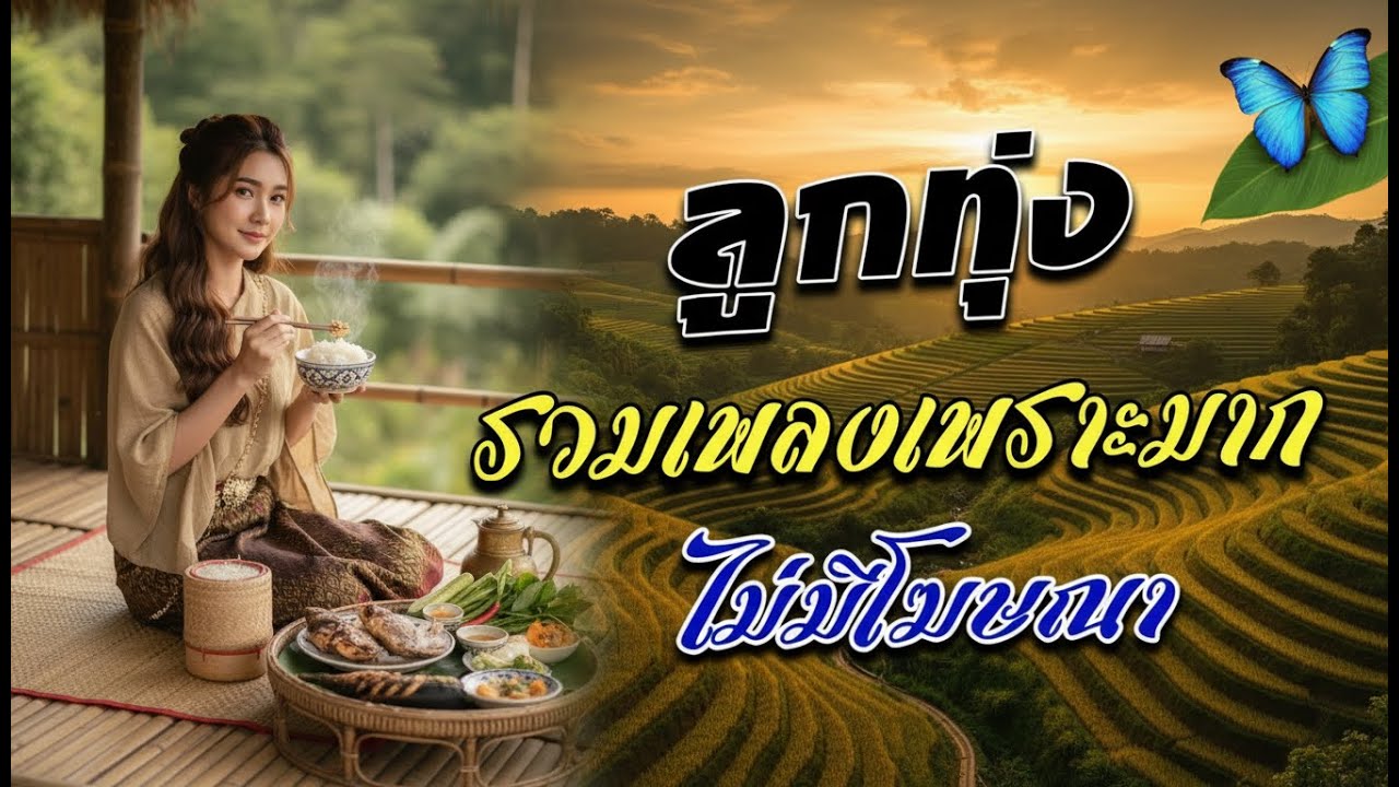 รวมเพลงลูกทุ่งอินดี้เก่าใหม่ 🎶 ฟังออนไลน์ชิลๆ เพลงซึ้งๆ ฟังเพลินไม่เบื่อ