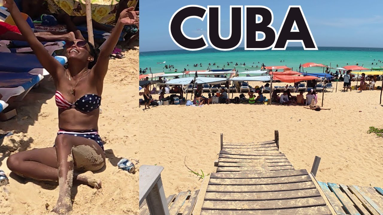 What Is CUBA Like TODAY 🇨🇺🌴BEACH TRIP Playa Mar Azul + Best Coffee in Old Havana CUBA🌊