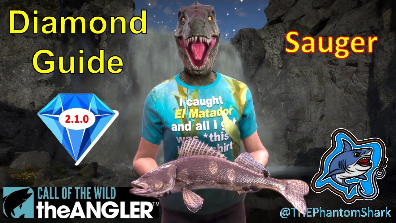 Sauger Diamond Guide! Top Hotspots! Golden Ridge Reserve in Call of the Wild: The Angler